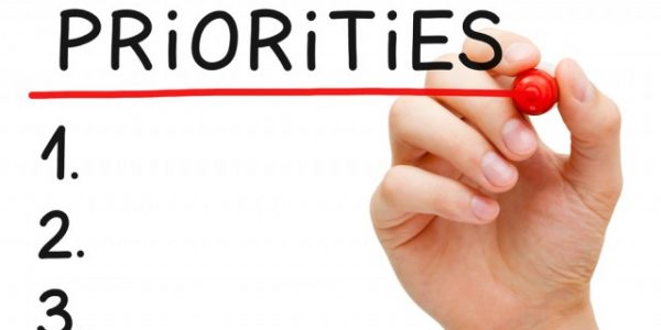 Clear objectives and systems help determine your priorities