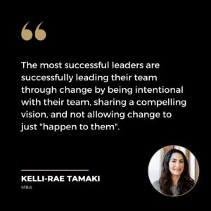 successfully lead your team through change 