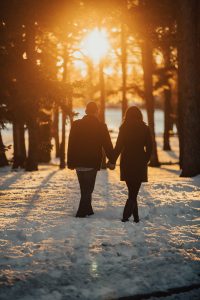 Take a walk with someone you care about can really help you de-stress